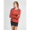 hummel hmlTE TOLA Mesh langarm Fitnesshirt Damen apple butter M