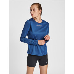 hummel hmlTE TOLA Mesh langarm Fitnesshirt Damen insignia...