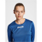 hummel hmlTE TOLA Mesh langarm Fitnesshirt Damen insignia blue M