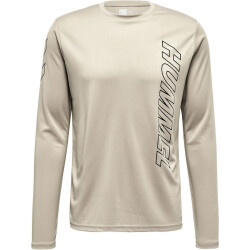 hummel hmlTE TOPAZ langarm Trainingsshirt Herren chateau gray L
