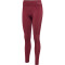 hummel hmlTE CHRISTEL Seamless Mid Waist Tights Damen cabernet/apple butter melange M