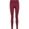 hummel hmlTE CHRISTEL Seamless Mid Waist Tights Damen cabernet/apple butter melange M
