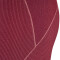 hummel hmlTE CHRISTEL Seamless Mid Waist Tights Damen cabernet/apple butter melange M