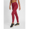 hummel hmlTE CHRISTEL Seamless Mid Waist Tights Damen cabernet/apple butter melange M