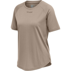 hummel hmlMT VANJA Fitnessshirt Damen driftwood L