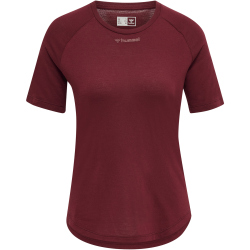 hummel hmlMT VANJA Fitnessshirt Damen cabernet XS
