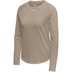 hummel hmlMT VANJA langarm Fitnessshirt Damen driftwood L