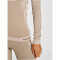hummel hmlCLEA Seamless langarm Funktionsshirt Damen chateau gray/driftwood melange M