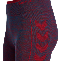 hummel hmlMT ALY Seamless High-Waist Tights Damen insignia blue/cabernet melange L