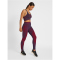 hummel hmlMT ALY Seamless High-Waist Tights Damen insignia blue/cabernet melange L