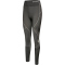 hummel hmlMT MILA Seamless Mid Waist Tight Damen black/chateau grey XS