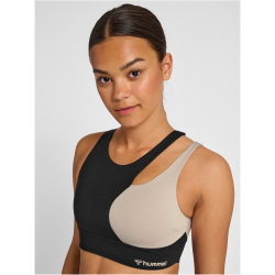 hummel hmlMT RIGA Sport-BH Damen black/chateau grey L