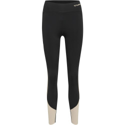 hummel hmlMT RIGA High-Waist Tights Damen black/chateau grey L