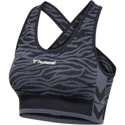 hummel hmlMT SAGA Seamless Sport-Top Damen black/asphalt...