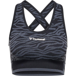 hummel hmlMT SAGA Seamless Sport-Top Damen black/asphalt...