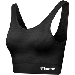 hummel hmlMT IVY Seamless Sport-Top Damen black melange S