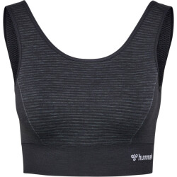 hummel hmlMT IVY Seamless Sport-Top Damen black melange S
