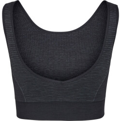 hummel hmlMT IVY Seamless Sport-Top Damen black melange S
