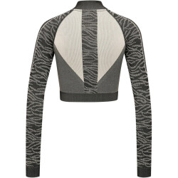 hummel hmlMT MILA 1/2-Zip Seamless cropped Sport-Top...