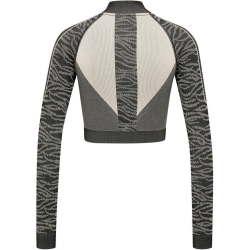 hummel hmlMT MILA 1/2-Zip Seamless cropped Sport-Top...