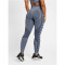 hummel hmlMT LULU Seamless Scrunch Tights Damen insignia blue melange L