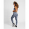 hummel hmlMT LULU Seamless Scrunch Tights Damen insignia blue melange L