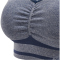 hummel hmlMT LULU Seamless Scrunch Sport-BH Damen insignia blue melange L
