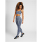 hummel hmlMT LULU Seamless Scrunch Sport-BH Damen insignia blue melange M