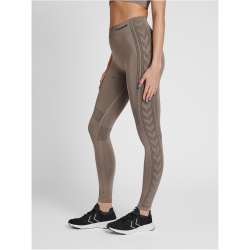 hummel hmlSHAPING Seamless Mid Waist Tights Damen driftwood XS