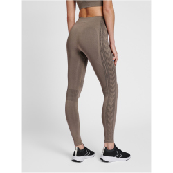 hummel hmlSHAPING Seamless Mid Waist Tights Damen driftwood XS