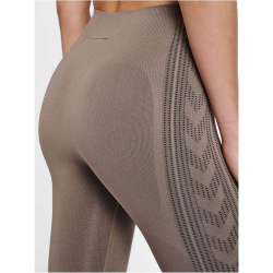 hummel hmlSHAPING Seamless Mid Waist Tights Damen driftwood XS
