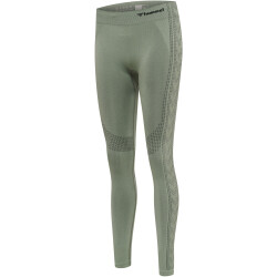 hummel hmlSHAPING Seamless Mid Waist Tights Damen lily pad M