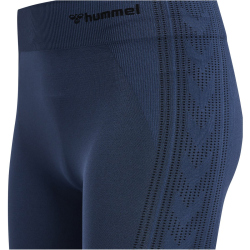 hummel hmlSHAPING Seamless Mid Waist Tights Damen insignia blue S