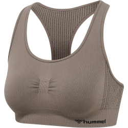 hummel hmlSHAPING Seamless Sport-Top Damen driftwood M