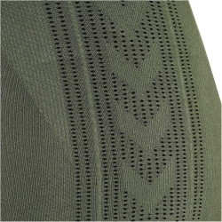 hummel hmlSHAPING Seamless Mid Waist Shorts Damen thyme XS