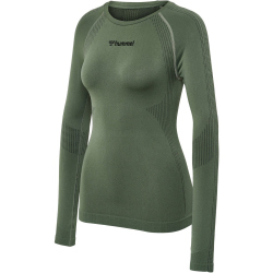 hummel hmlSHAPING Seamless Funktionsshirt Damen thyme XL