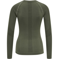 hummel hmlSHAPING Seamless Funktionsshirt Damen thyme XL