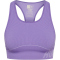 hummel hmlTE CHRISTEL Seamless Sport-Top Damen paisley purple/lavender melange XS