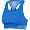 hummel hmlTE CHRISTEL Seamless Sport-Top Damen placid blue/lapis blue melange XS
