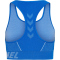 hummel hmlTE CHRISTEL Seamless Sport-Top Damen placid blue/lapis blue melange XS