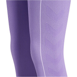 hummel hmlTE CHRISTEL Seamless Mid Waist Tights Damen paisley purple/lavender melange L