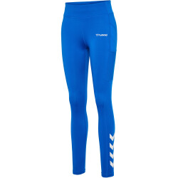hummel hmlMT CHIPO Mid Waist Tights Damen lapis blue L