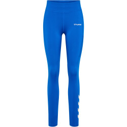hummel hmlMT CHIPO Mid Waist Tights Damen lapis blue L