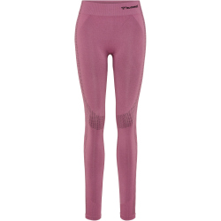 hummel hmlSHAPING Seamless Mid Waist Tights Damen heather rose XS