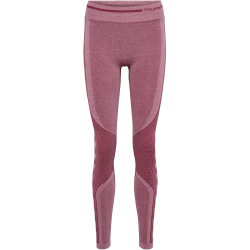 hummel hmlMT LULU Seamless Scrunch Tights Damen cabernet melange XS