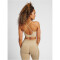 hummel hmlMT LULU Seamless Scrunch Sport-BH Damen curds & whey melange XS