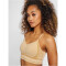 hummel hmlMT LULU Seamless Scrunch Sport-BH Damen curds & whey melange XS