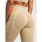 hummel hmlMT LULU Seamless Scrunch Tights Damen curds & whey melange XL