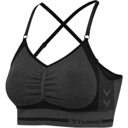 hummel hmlMT LULU Seamless Scrunch Sport-BH Damen black...
