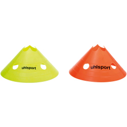 40er Pack uhlsport Markierungshütchen Multi farblich...